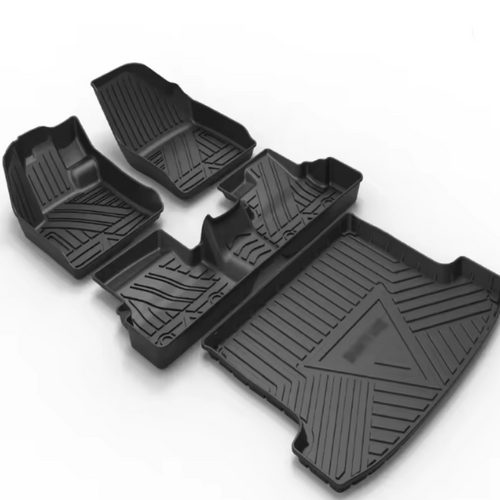 Kit completo — Alfombras delanteras, traseras y baúl